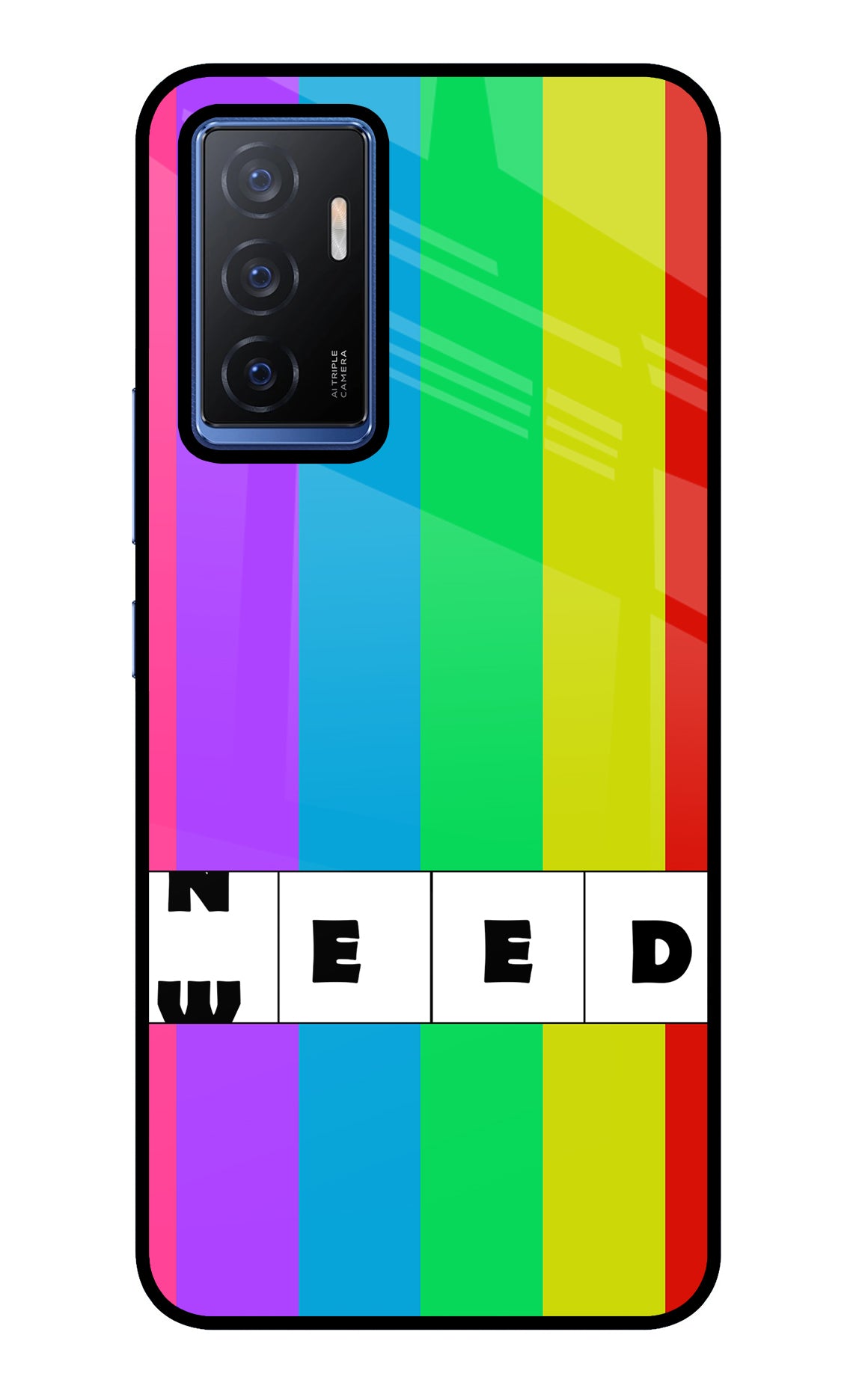 Need Weed Vivo V23E 5G Glass Case