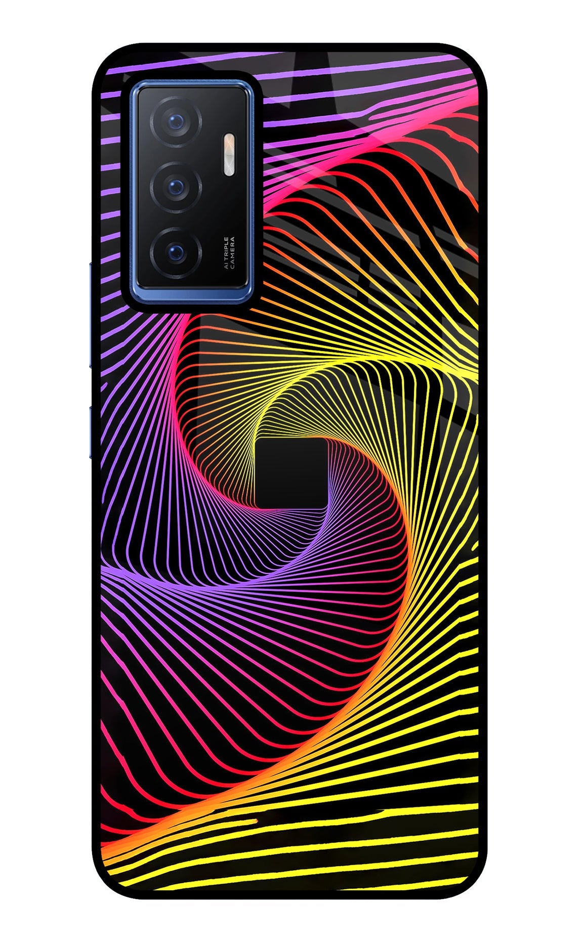 Colorful Strings Vivo V23E 5G Back Cover