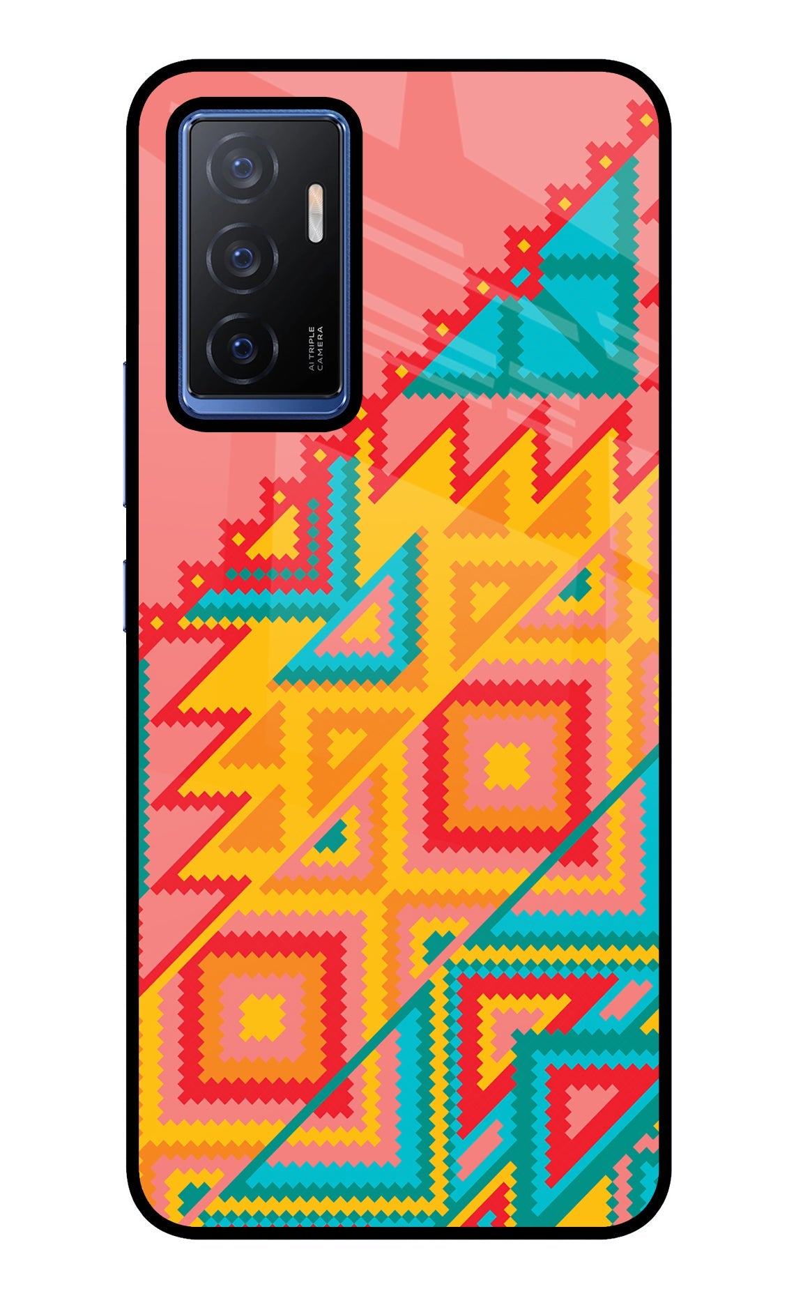 Aztec Tribal Vivo V23E 5G Back Cover