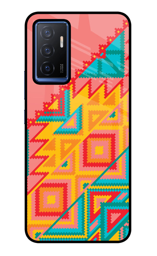 Aztec Tribal Vivo V23E 5G Glass Case