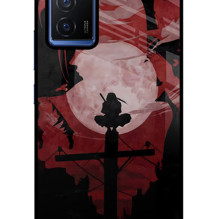 Naruto Anime Vivo V23E 5G Glass Case Back Cover by Casekaro
