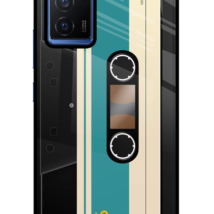 Cassette Vivo V23E 5G Glass Case Back Cover by Casekaro