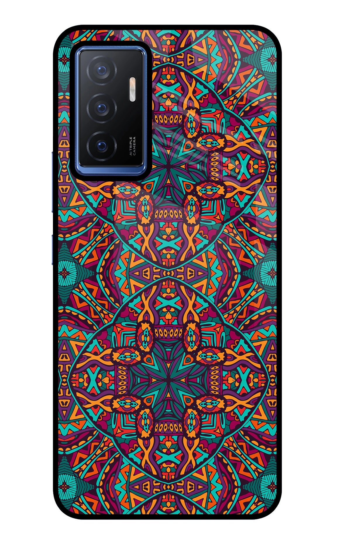 Colour Mandala Vivo V23E 5G Back Cover