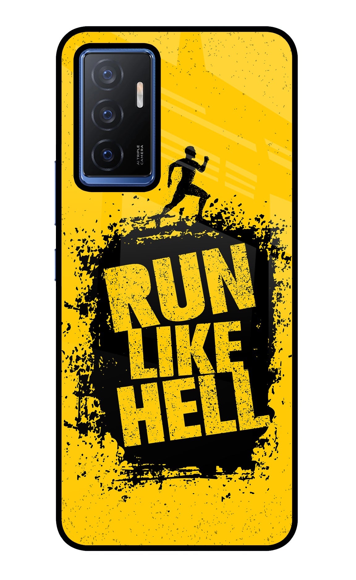 Run Like Hell Vivo V23E 5G Back Cover