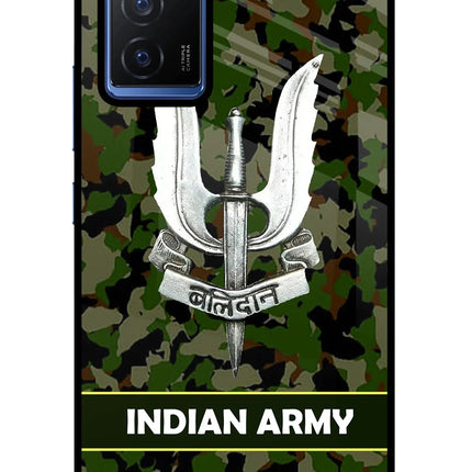 Balidan Indian Logo Vivo V23E 5G Glass Case