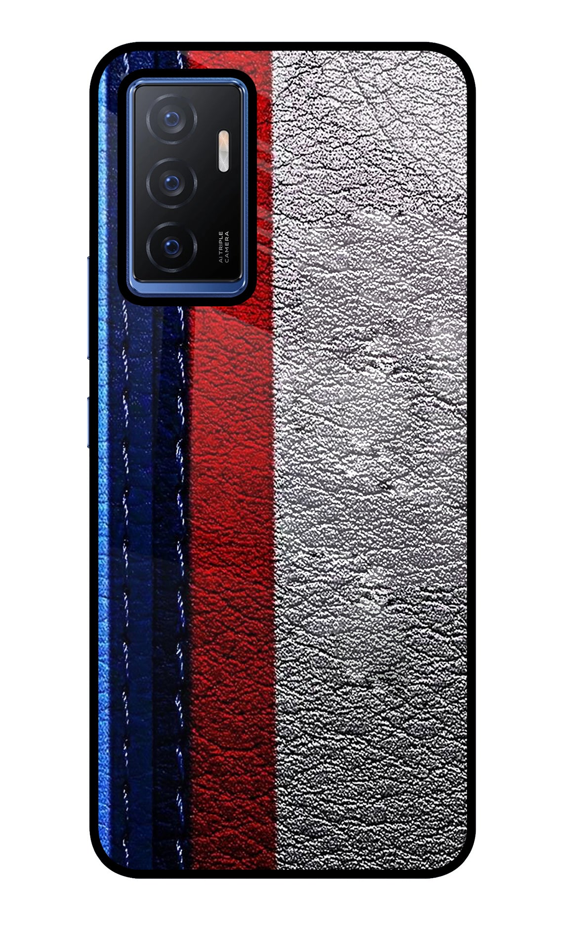 BMW Stripes Vivo V23E 5G Glass Case