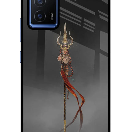 Shiv Trishul Vivo V23E 5G Glass Case