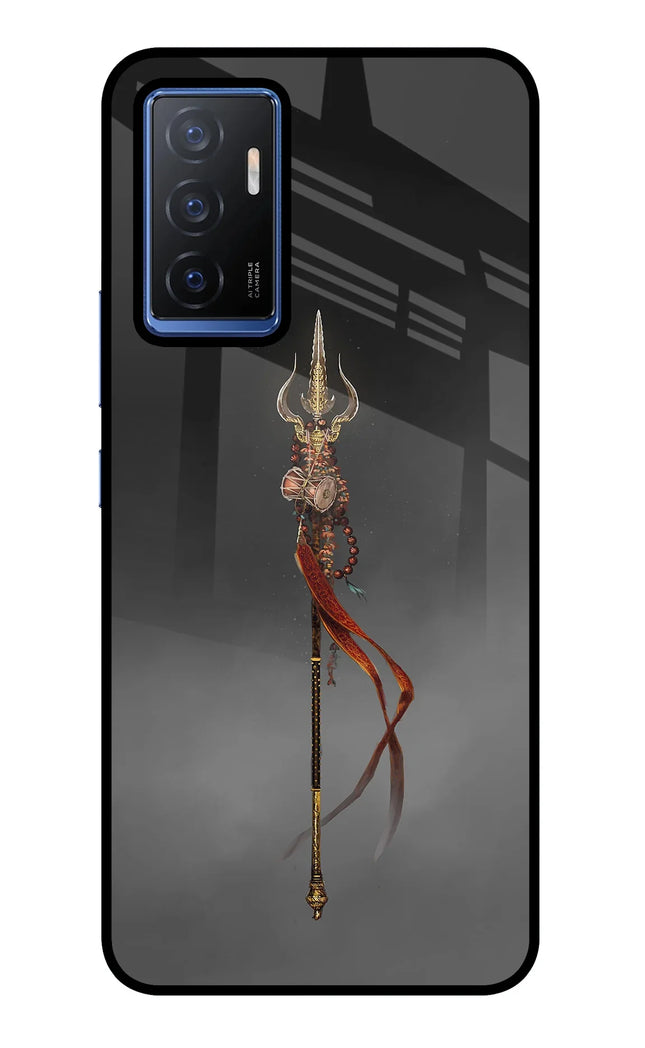 Shiv Trishul Vivo V23E 5G Glass Case