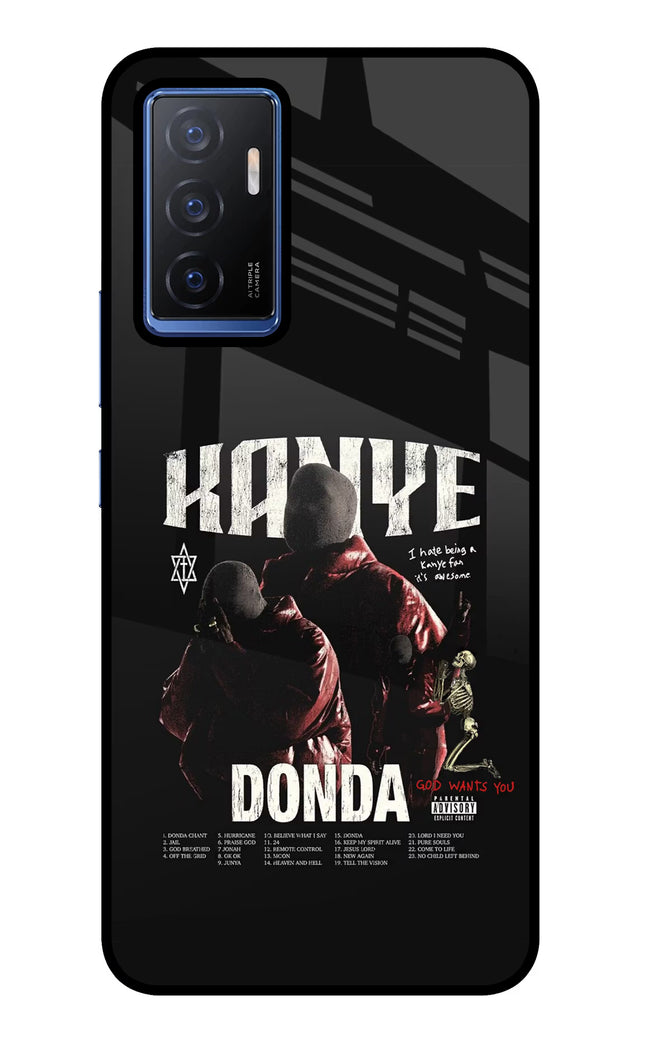 Donda Kanye West Vivo V23E 5G Glass Case