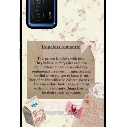 Hopeless Romantic Vivo V23E 5G Glass Case