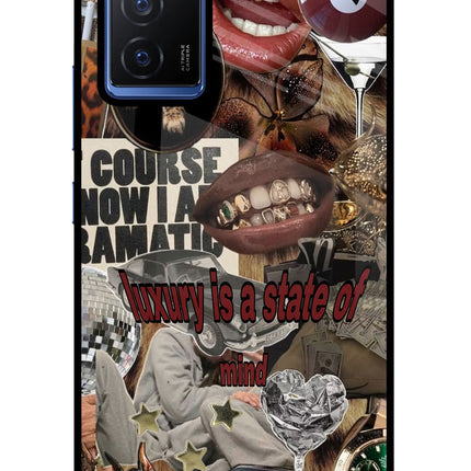 Luxury Vivo V23E 5G Glass Case