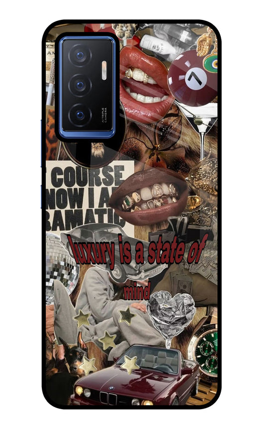 Luxury Vivo V23E 5G Glass Case