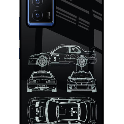 WRC'99 Vivo V23E 5G Glass Case
