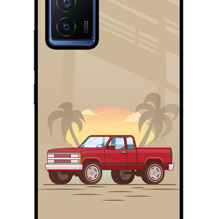 Desert Classic Drive Vivo V23E 5G Glass Case