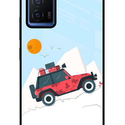 Mountain Trail Beast Vivo V23E 5G Glass Case