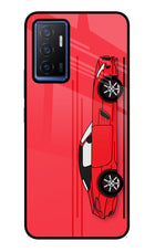Red Velocity Vivo V23E 5G Glass Case