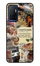 Capricorn Zodiac Vivo V23E 5G Glass Case