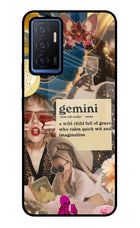 Gemini Zodiac Vivo V23E 5G Glass Case