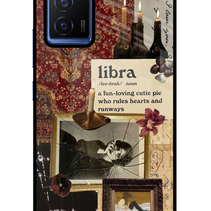 Libra Zodiac Vivo V23E 5G Glass Case