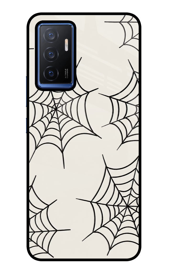 Spider Web Vivo V23E 5G Glass Case
