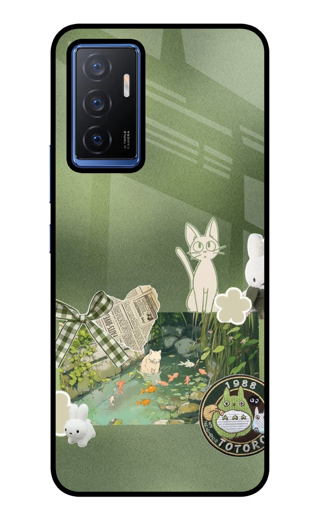 Aesthetic anime Vivo V23E 5G Glass Case