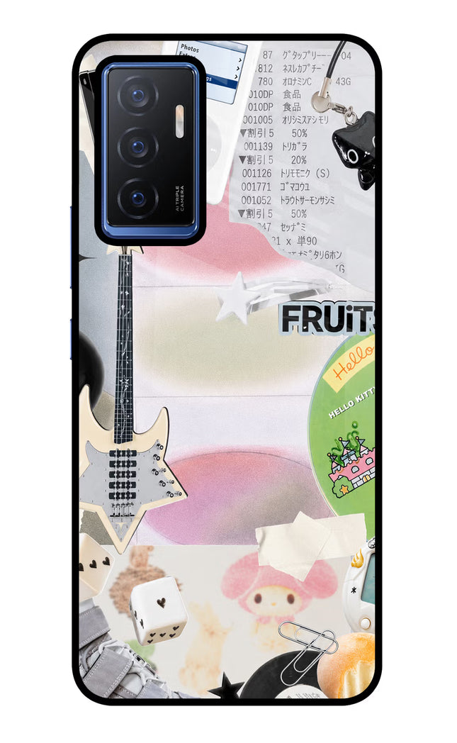 Softcore case Vivo V23E 5G Glass Case