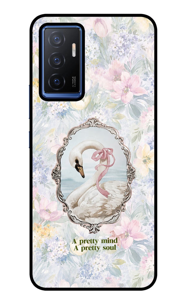 Pretty Mind Pretty Soul Vivo V23E 5G Glass Case
