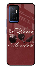 Velvet Cherry Vivo V23E 5G Glass Case