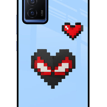 Peter Heart Vivo V23E 5G Glass Case