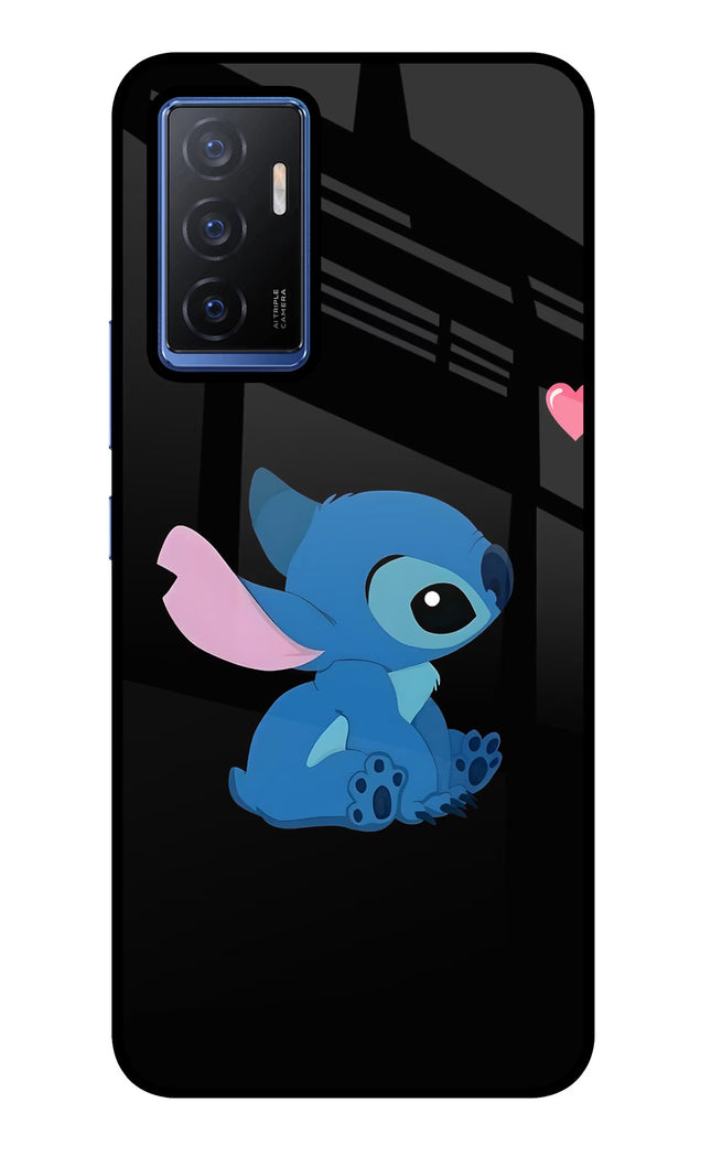 Stitch Crush Vivo V23E 5G Glass Case