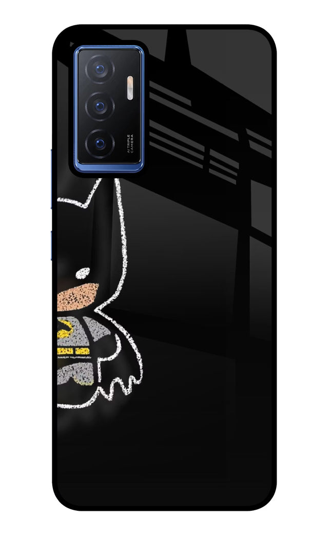 Bat Kitty Vivo V23E 5G Glass Case