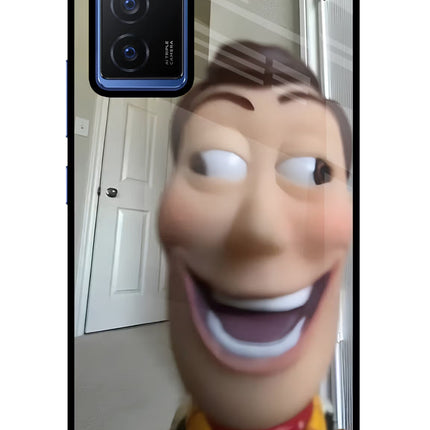 Side Eye Woody Vivo V23E 5G Glass Case