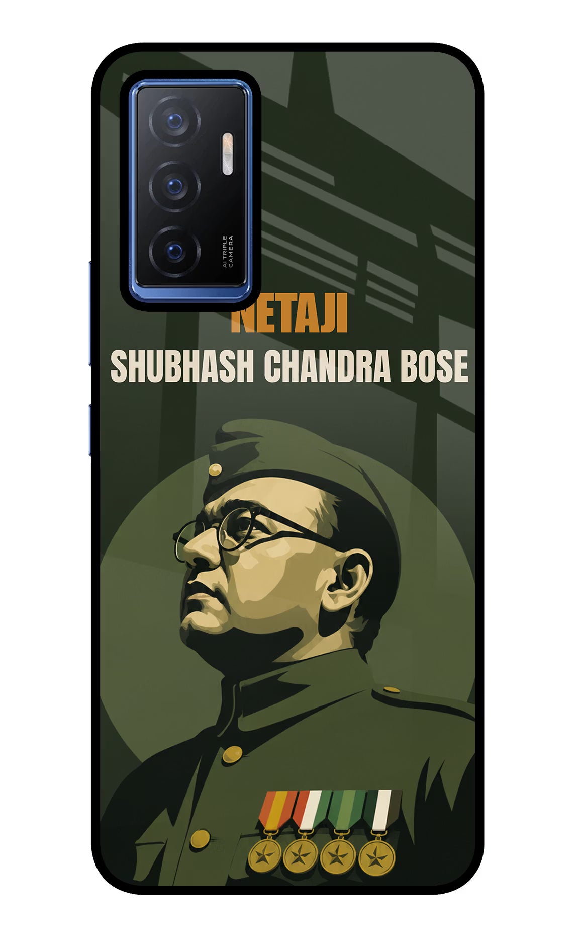 Netaji Legacy Vivo V23E 5G Glass Case