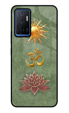 Om & Lotus Vivo V23E 5G Glass Case