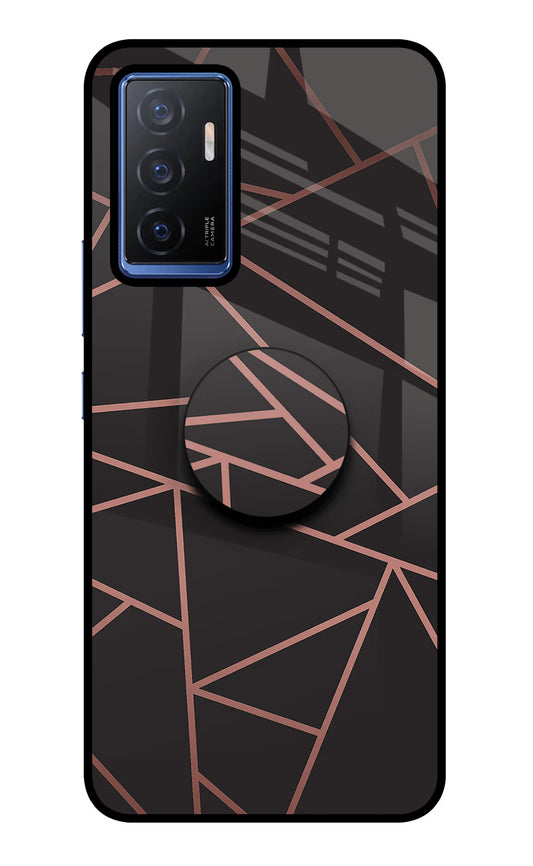 Geometric Pattern Vivo V23E 5G Glass Case