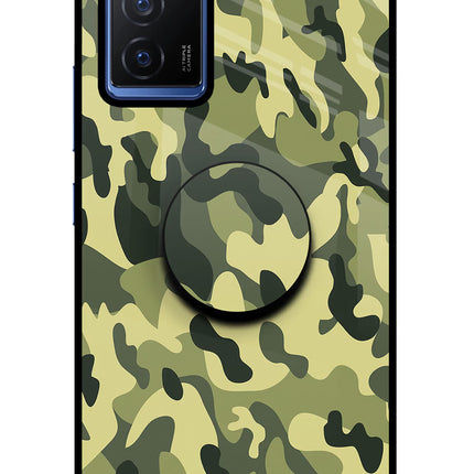 Camouflage Vivo V23E 5G Pop Case by Casekaro