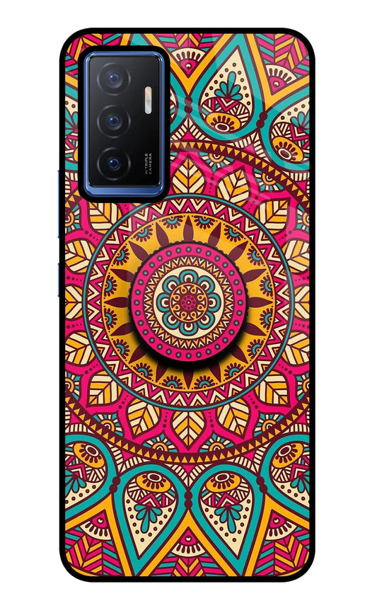 Mandala Vivo V23E 5G Glass Case