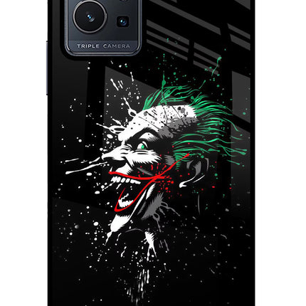 Joker Vivo Y75 5G/Vivo T1 5G Glass Case Back Cover by Casekaro