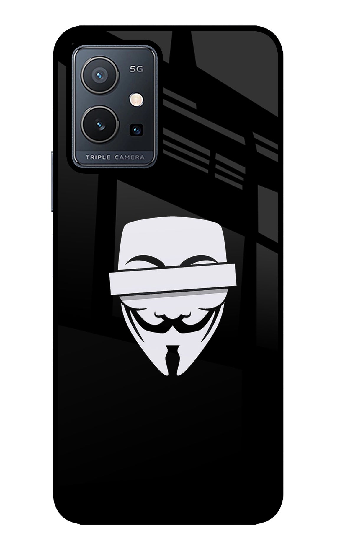 Anonymous Face Vivo Y75 5G/Vivo T1 5G Back Cover