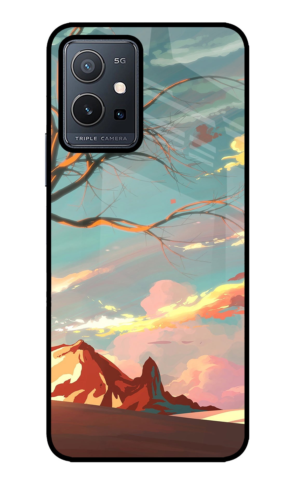 Scenery Vivo Y75 5G/Vivo T1 5G Back Cover