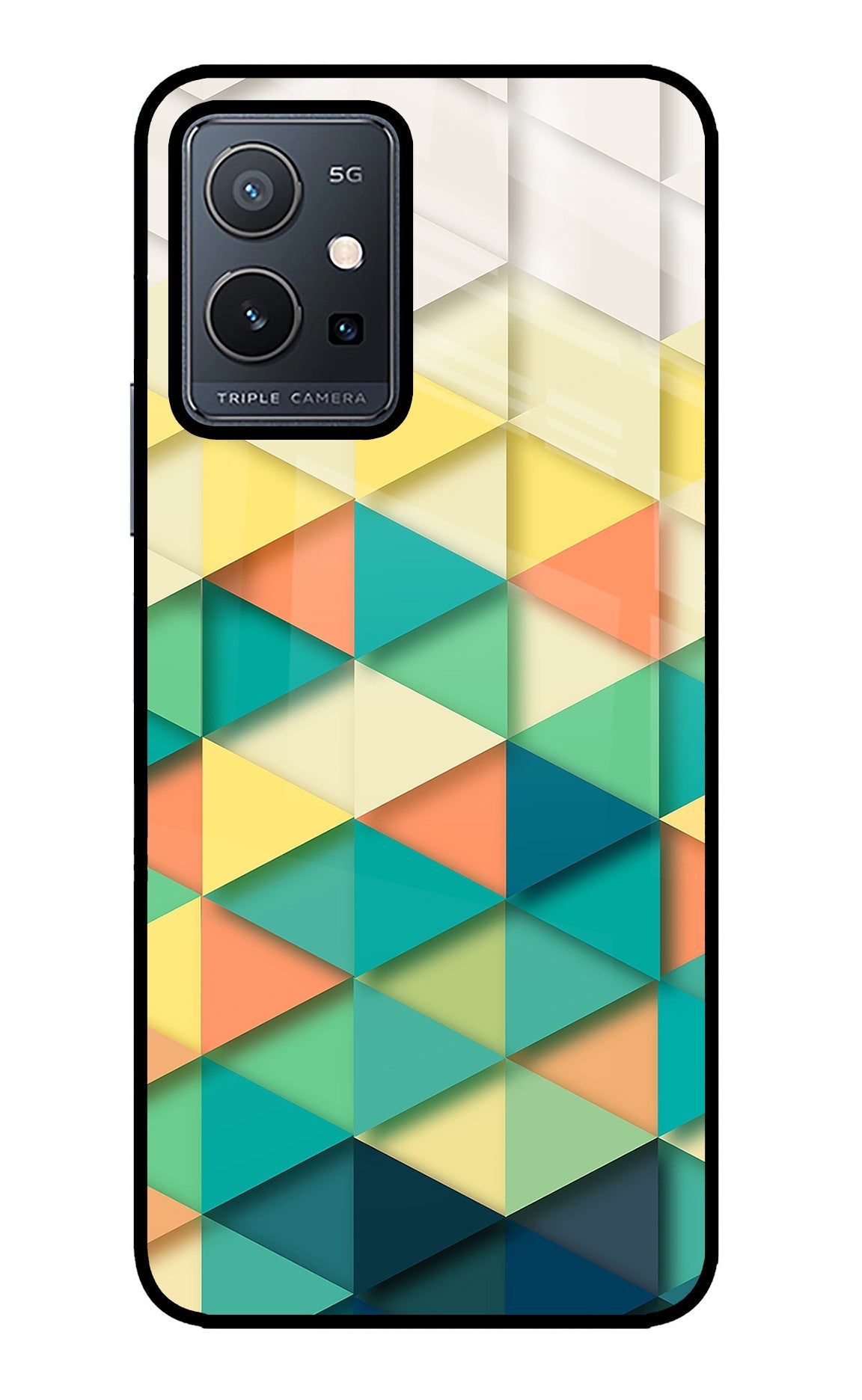 Abstract Vivo Y75 5G/Vivo T1 5G Back Cover