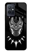 Black Panther Vivo Y75 5G/Vivo T1 5G Glass Case