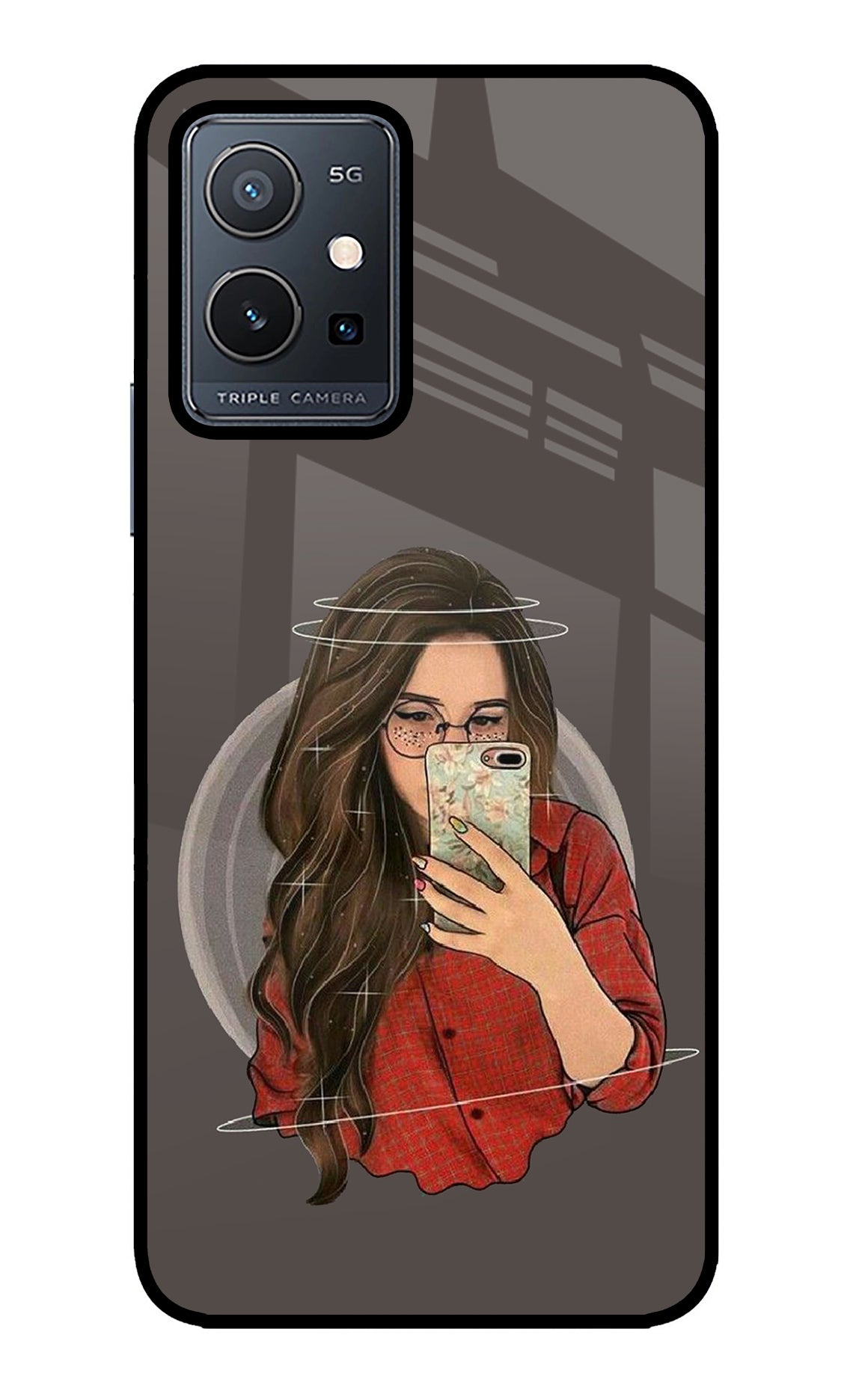 Selfie Queen Vivo Y75 5G/Vivo T1 5G Back Cover