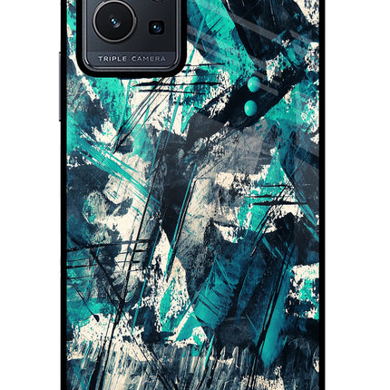Artwork Vivo Y75 5G/Vivo T1 5G Glass Case Back Cover by Casekaro