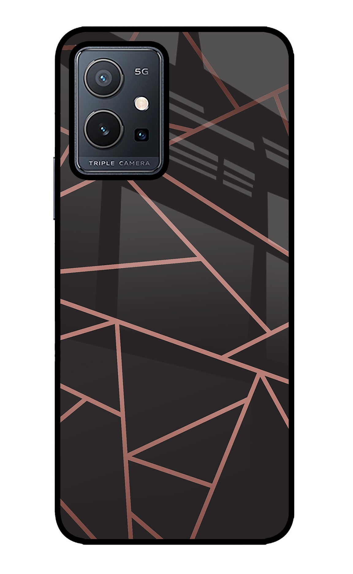 Geometric Pattern Vivo Y75 5G/Vivo T1 5G Back Cover