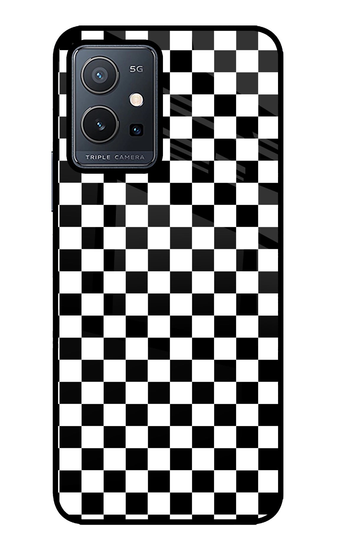 Chess Board Vivo Y75 5G/Vivo T1 5G Back Cover