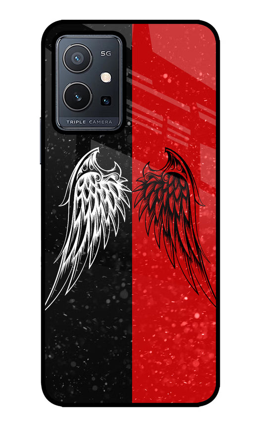 Wings Vivo Y75 5G/Vivo T1 5G Glass Case
