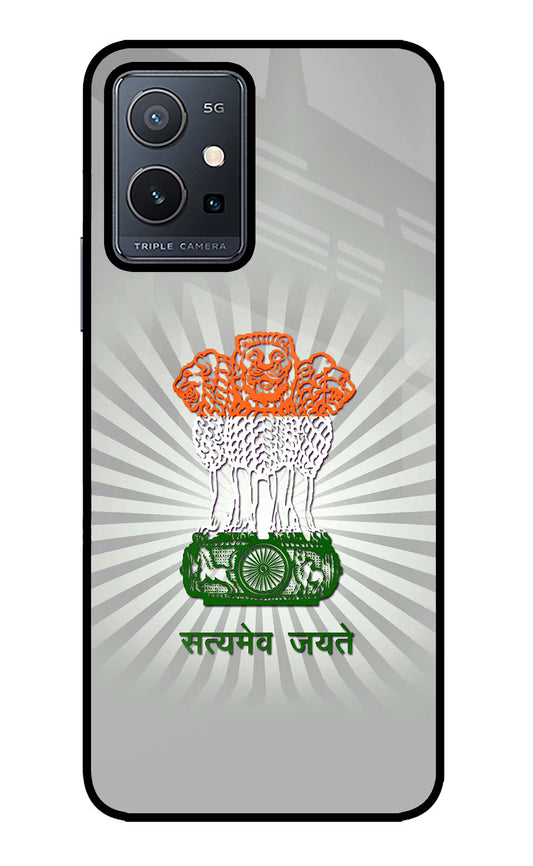 Satyamev Jayate Art Vivo Y75 5G/Vivo T1 5G Glass Case