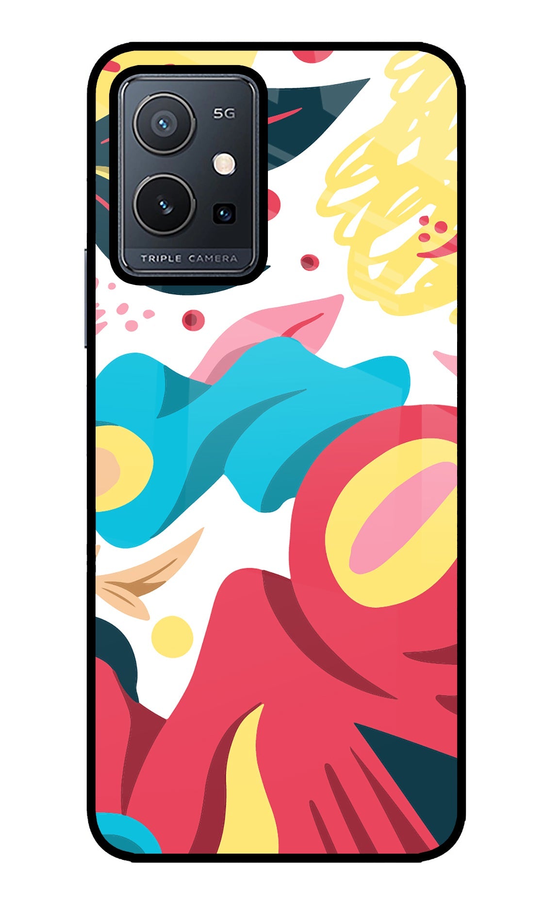 Trippy Art Vivo Y75 5G/Vivo T1 5G Back Cover