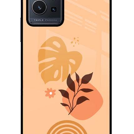 Bohemian Art Vivo Y75 5G/Vivo T1 5G Glass Case Back Cover by Casekaro